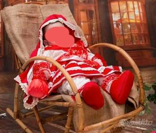 Vestito di carnevale cappuccetto rosso 3/6 mesi
