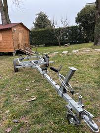 Carello barca cantiere