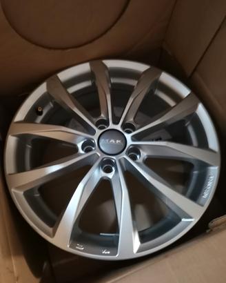 cerchi lega mak Wolf 17 pollici Seat audi VW skoda
