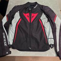 DAINESE AVRO D2 Tex giacca moto + paraschiena