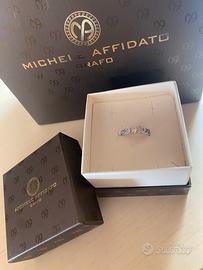 Anello nuovo Michele Affidato argento 925