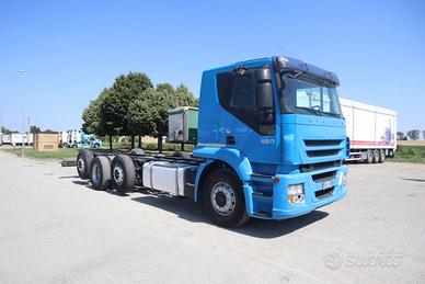 IVECO STRALIS 450 MOTRICE A TELAIO 4 ASSI EURO 5