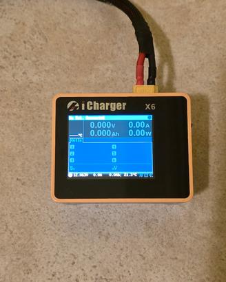 Icharger X6 caricabatterie + alimentatore