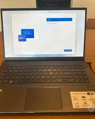 ASUS ZenBook Pro 15 UX535LI - i7-10870H, GTX 1650T