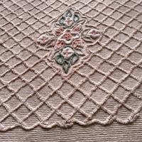 Coperta matrimoniale due piazze vintage ciniglia
