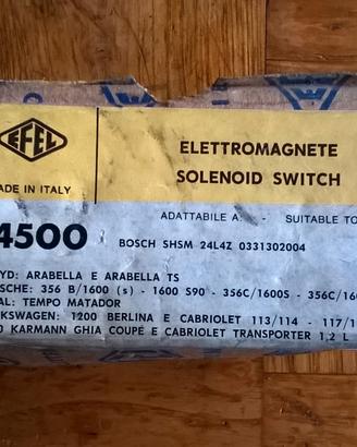 Elettromagnete Efel 4500 Lloyd Porsche Volkswagen