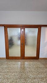 Porta scorrevole Legno