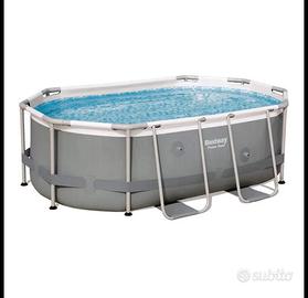 Piscina ovale Bestway + pompa a sabbia