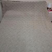 Coperta matrimoniale uncinetto.
