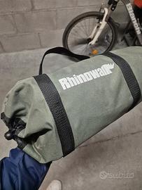 Borsa trasporto bici Rhinowalk  verde con custodia