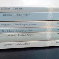 Lotto 6 volumi di narrativa edizione Einaudi