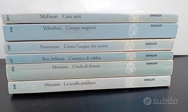 Lotto 6 volumi di narrativa edizione Einaudi