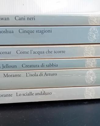 Lotto 6 volumi di narrativa edizione Einaudi