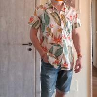 Camicia hawaiana a maniche corte jack and jones M