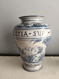 Grande vaso ceramica da farmacia