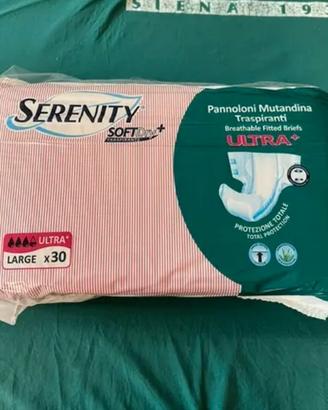 Pannolini serenity ultra assorbenti large