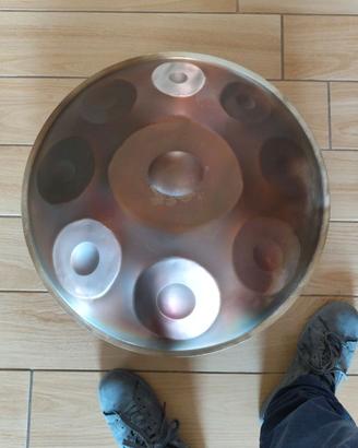 Handpan 9 note D kurd