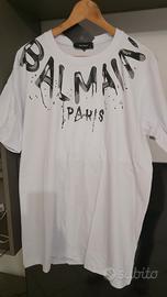 T-shirt Balm bianca/nera/beige