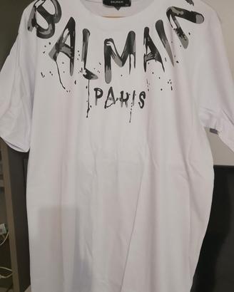 T-shirt Balm bianca/nera/beige