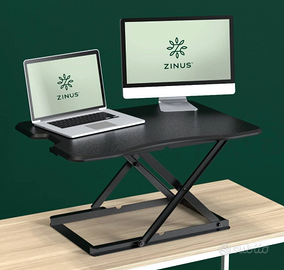 Scrivania per lavoro in piedi (standing desk)