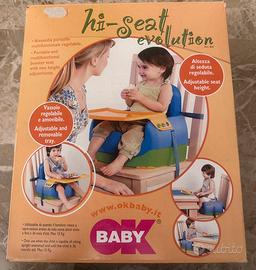 Alza sedia portatile multifunzionale per bambini