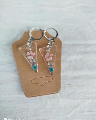 orecchini  fiori