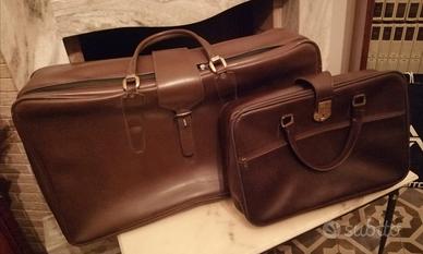 Valigie in pelle vintage anni 70