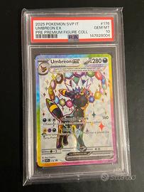Umbreon ex evoluzioni prismatiche promo Psa 10