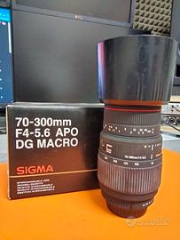 Sigma per Pentax 70-300 F 4- 5.6 APO DG Macro