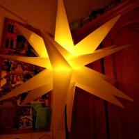Grande stella LED tridimensionale In&Out