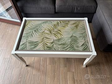 Tavolino legno bianco