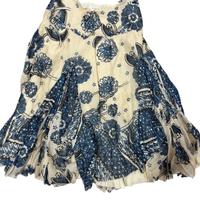 Gonna Pinko beige/blu