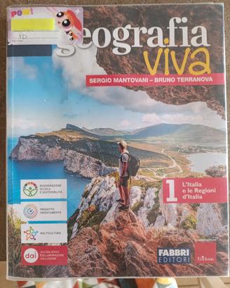 libro scuola media geografia viva 1