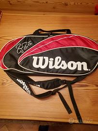 Borsa tennis Wilson 3 racchette 