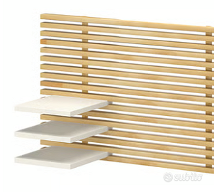 mensole testiera letto IKEA MANDAL