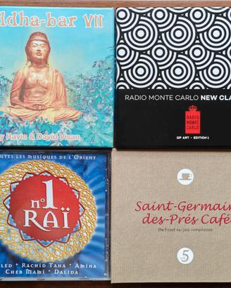 Lotto CD Musica Lounge, Ethnic, Nu Jazz, Pop Rock 