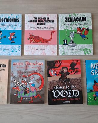 Dana Simpson Ozy and Millie 7 volumi completa