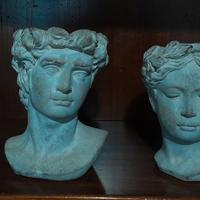 Statue mezzo buste 