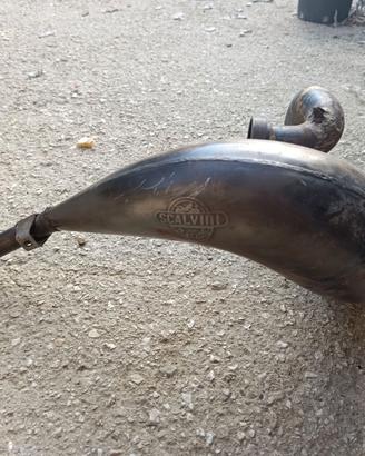 Scarico Scalvini completo yz/fantic 250