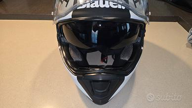 Casco in fibra caberg blauer force one 