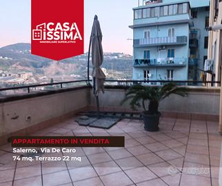 Salerno appartamento ristrutturato con terrazzo