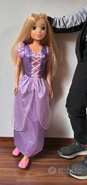 Bambola Rapunzel h 80 cm