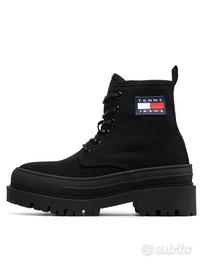 Stivali tommy Jeans donna Neri taglia 37 Nuovi