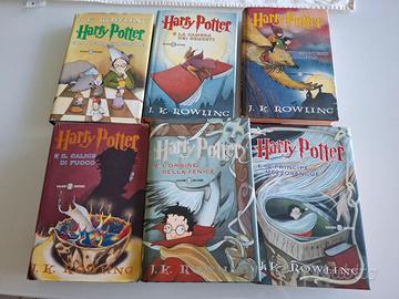 Harry potter edizione storica salani volumi 1/6