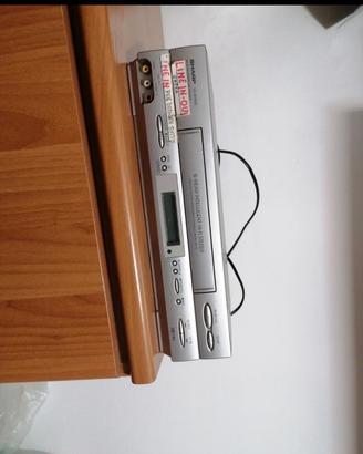 VIDEOREGISTRATORE SHARP STEREO HI FI 