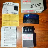 Boss SYB-5 Bass synthesizer pedalino per basso