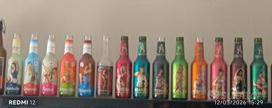 Bottiglie di birra da collezione