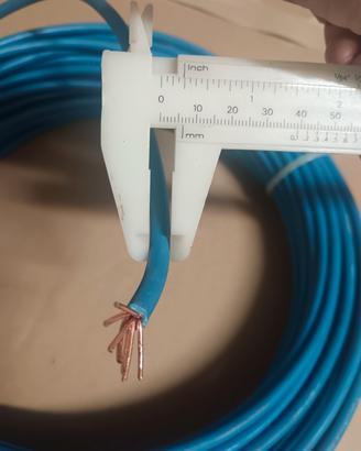 Cavo elettrico sezione mm 6