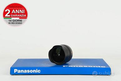 Panasonic Lumix G 8mm f3.5 Fisheye USATO GARANTITO