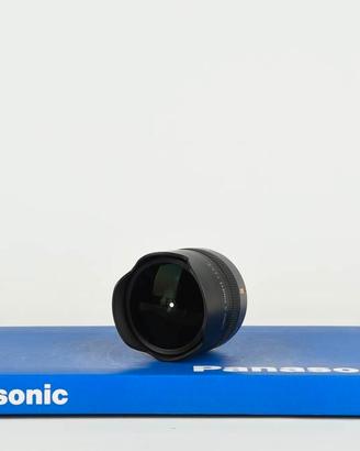 Panasonic Lumix G 8mm f3.5 Fisheye USATO GARANTITO